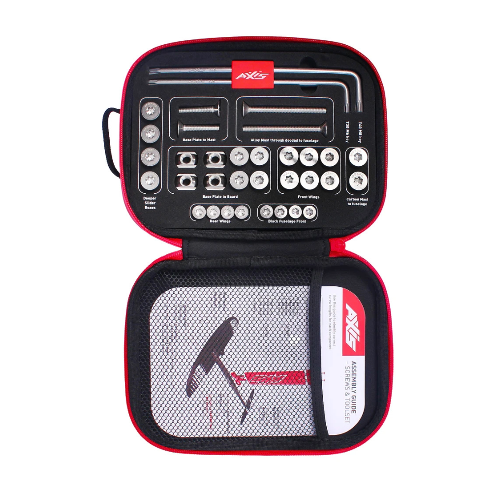 Axis Titanium Screw and Toolset Box