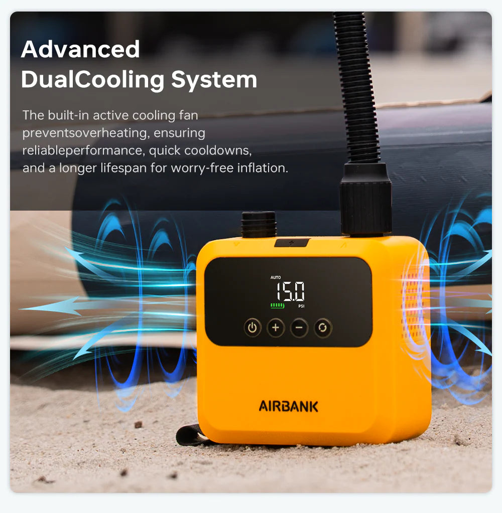 AIRBANK PULSE Pro Rechargeable Pump