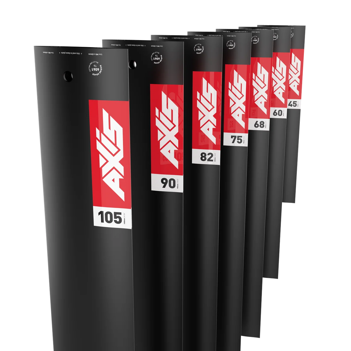 Black 19mm Aluminium Mast